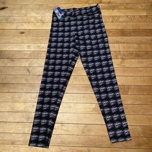 Mertailor Women’s Athletic Leggings Size Small Gang Of Two NWT Spell Out Stretch